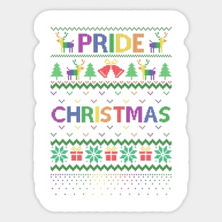 Pride Christmas Sticker